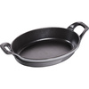 STAUB Owalne mini naczynie do pieczenia i zapiekania 21 x 15 cm, szary