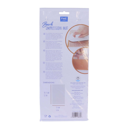 PME Mata strukturalna do masy cukrowej (drewno)