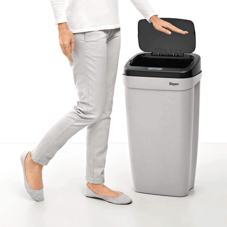 RAYEN Kosz na śmieci z czujnikiem otwierania