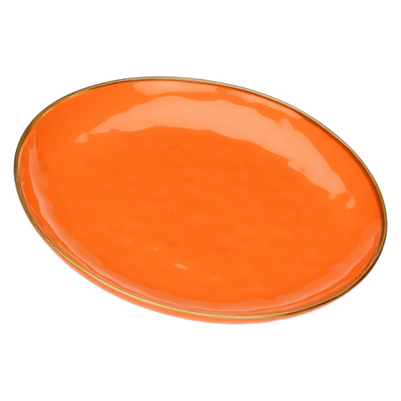 ROSE&TULIPANI CONCERTO ARANCIONE Zestaw 2 półmisków okrągłych 32 cm