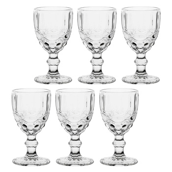 LA PORCELLANA BIANCA BARBERINO Zestaw 6 kieliszków 250 ml