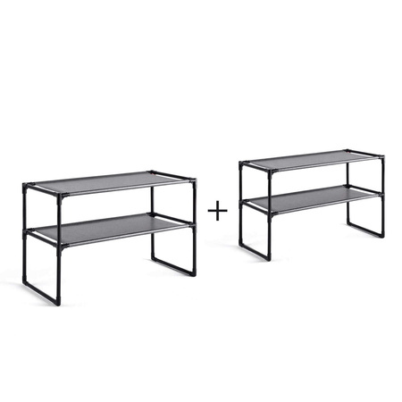 RAYEN Dwupoziomowy stojak na obuwie