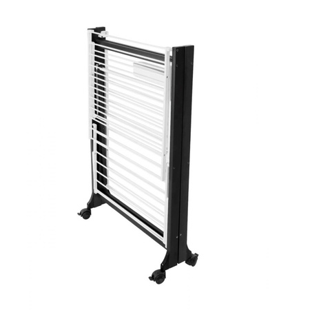 ARREDAMENTI ALIANTE Suszarka na pranie - 132 x 105 cm, Czarny