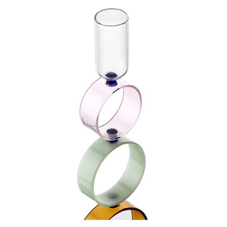 RITUALI DOMESTICI CERCHIANDO Świecznik 8 x 34.5 cm