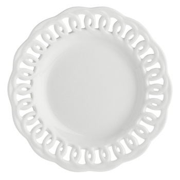 LA PORCELLANA BIANCA FIRENZE Rzeźbiony talerz 10 cm