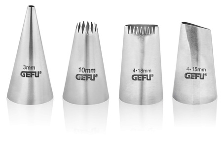 GEFU DECORE 4-częściowy zestaw dysz