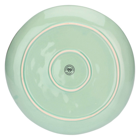 ROSE&TULIPANI CONCERTO VERDE ACQUA Zestaw 4 talerzy obiadowych 27 cm