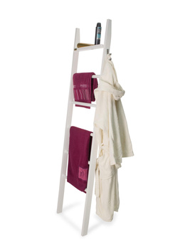 ARREDAMENTI AXEL Wieszak - 167 x 44.5 cm, biały