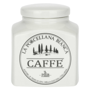 LA PORCELLANA BIANCA CONSERVA Pojemnik na kawę 500 ml