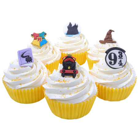 PME Jadalne toppery na babeczki Hogwart