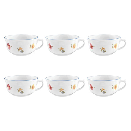 SELTMANN SONATE NOSTALGIA Zestaw 6 filiżanek do herbaty 210 ml