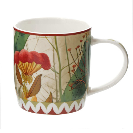 ROSE&TULIPANI MIRABILIA Zestaw 2 kubków 420 ml, czerwony