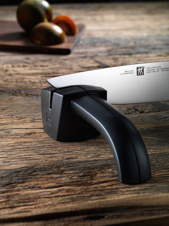 ZWILLING TWIN SHARP Stalowo-ceramiczna ostrzałka krążkowa