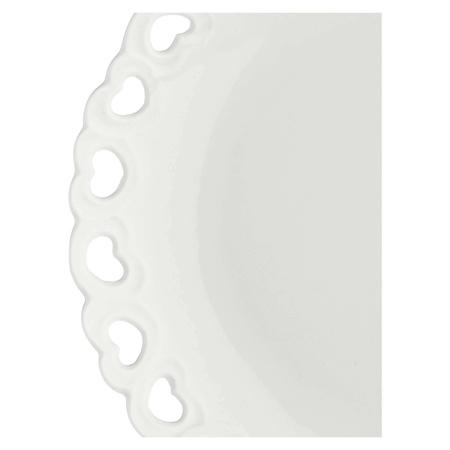 LA PORCELLANA BIANCA VALENTINO Zdobiony talerz 10 cm