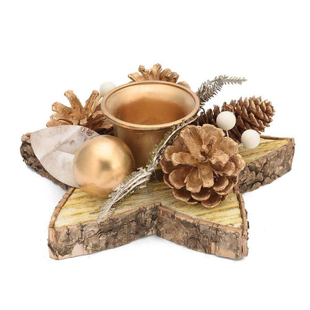 RITUALI DOMESTICI VERSOLORO Świecznik tealight gwiazda