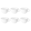 SELTMANN LIDO BLACK LINE Zestaw 6 filiżanek do kawy 350 ml