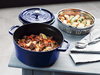 STAUB LA COCOTTE Garnek żeliwny okrągły 3.8 ltr, niebieski