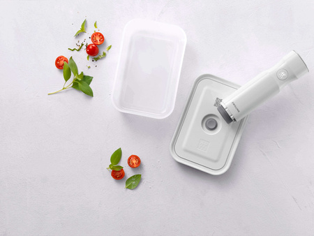 ZWILLING FRESH & SAVE Plastikowy pojemnik prostokątny 1.1 ltr, szary
