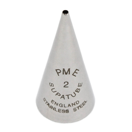 PME Stalowa końcówka dekoracyjna nr 2