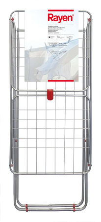 RAYEN Biało-szara suszarka na pranie