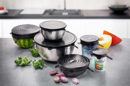 GEFU FLEXIFRESH Zestaw 6 pokryw silikonowych