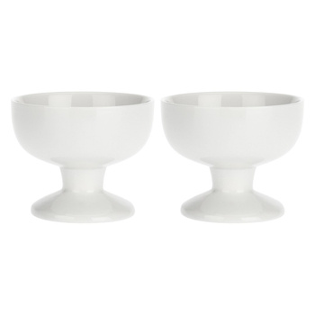 LA PORCELLANA BIANCA CONVIVIO Zestaw 2 pucharków do lodów 145 ml
