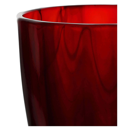 ROSE&TULIPANI AMAMI Zestaw 6 szklanek 320 ml czerwony