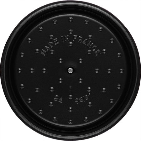 STAUB LA COCOTTE Garnek żeliwny okrągły 6.7 ltr, kasztanowy