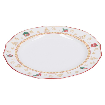 LA PORCELLANA BIANCA CHRISTMAS EDITION Patera na ciasto 31 cm