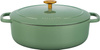 BALLARINI BELLAMONTE Garnek żeliwny owalny 4.5 ltr, zielony