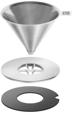 ZWILLING COFFEE Zestaw: dripper do kawy + szklanka