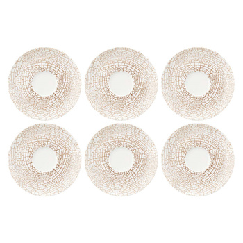 SELTMANN LIBERTY KRAKELEE Zestaw 6 spodków 16.5 cm