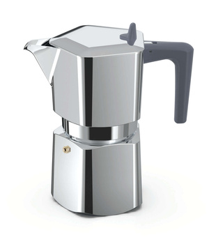 PEZZETTI PENTAEXPRESS Aluminiowa kawiarka (6 filiżanek) - Srebrny