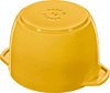 STAUB LA COCOTTE Mały garnek okrągły 16 cm, cytrynowy