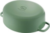 BALLARINI BELLAMONTE Garnek żeliwny owalny 2.2 ltr, zielony