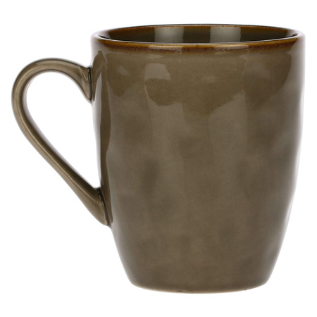 ROSE&TULIPANI CONCERTO GRIGIO TORTORA Zestaw 4 kubków z uchwytem 430 ml