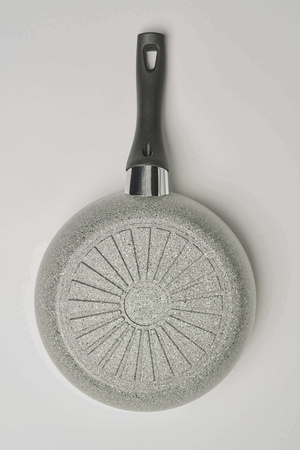 BALLARINI FERRARA Głęboka patelnia granitowa indukcyjna 28 cm