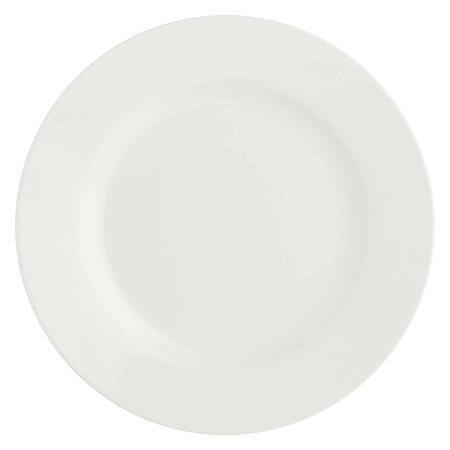 LA PORCELLANA BIANCA ESSENZIALE Zestaw 6 talerzy do sałatek z rantem 20 cm
