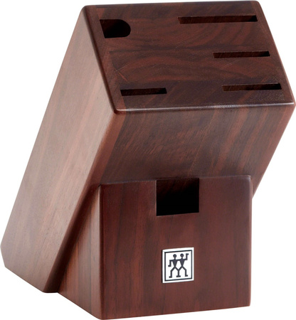 ZWILLING GOURMET Zestaw 4 noży w bloku orzechowym