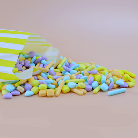 PME Posypka cukrowa pastelowa 60 g