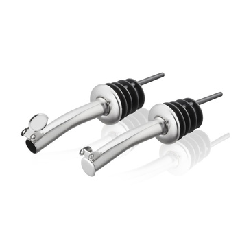 GEFU BECURO Zestaw 2 wylewek do butelek