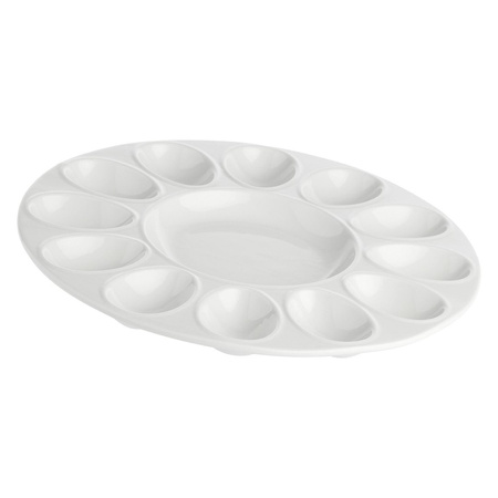 LA PORCELLANA BIANCA CONVIVIO Taca na jajka 26.5 cm