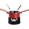 STAUB Mini zestaw do fondue 10 cm, czerwony