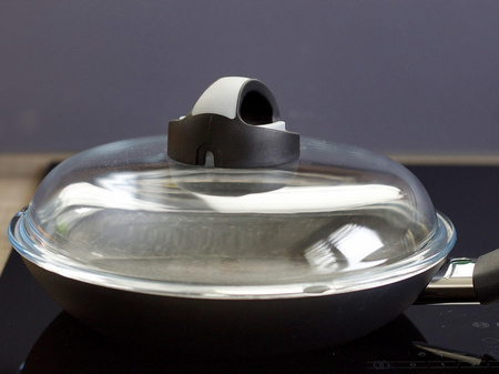 BALLARINI Szklana pokrywka z regulacją pary 28 cm