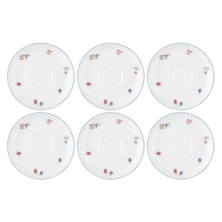 SELTMANN SONATE NOSTALGIA Zestaw 6 spodków 13 cm