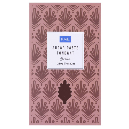 PME Masa cukrowa - Brązowy, 250 g
