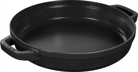 STAUB Zestaw 3 naczyń + pokrywka 24 cm czarny