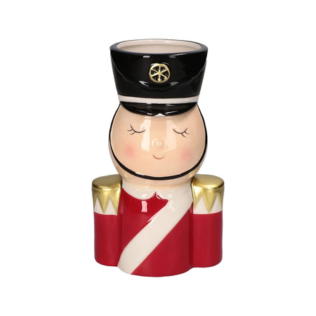 RITUALI DOMESTICI ZUMPAPAZUM Zestaw 2 ceramicznych wazonów muzyk 13 x 9.5 x 23 cm